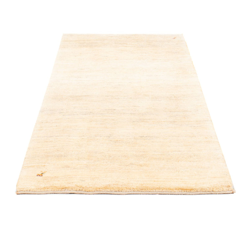 Alfombra de pasillo Alfombra Gabbeh - Persa - 193 x 83 cm - blanco natural