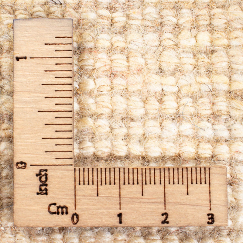 Alfombra de pasillo Alfombra Gabbeh - Persa - 193 x 83 cm - blanco natural