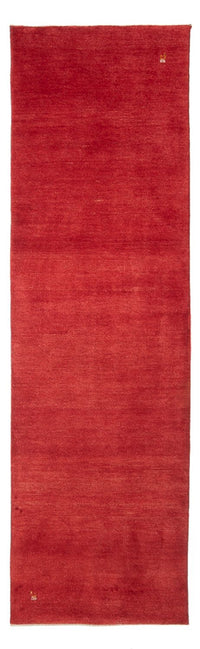 Alfombra de pasillo Alfombra Gabbeh - Persa - 291 x 83 cm - rojo