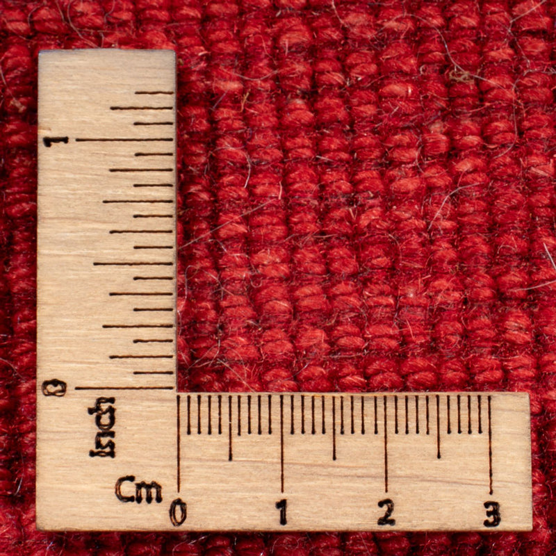 Alfombra de pasillo Alfombra Gabbeh - Persa - 291 x 83 cm - rojo