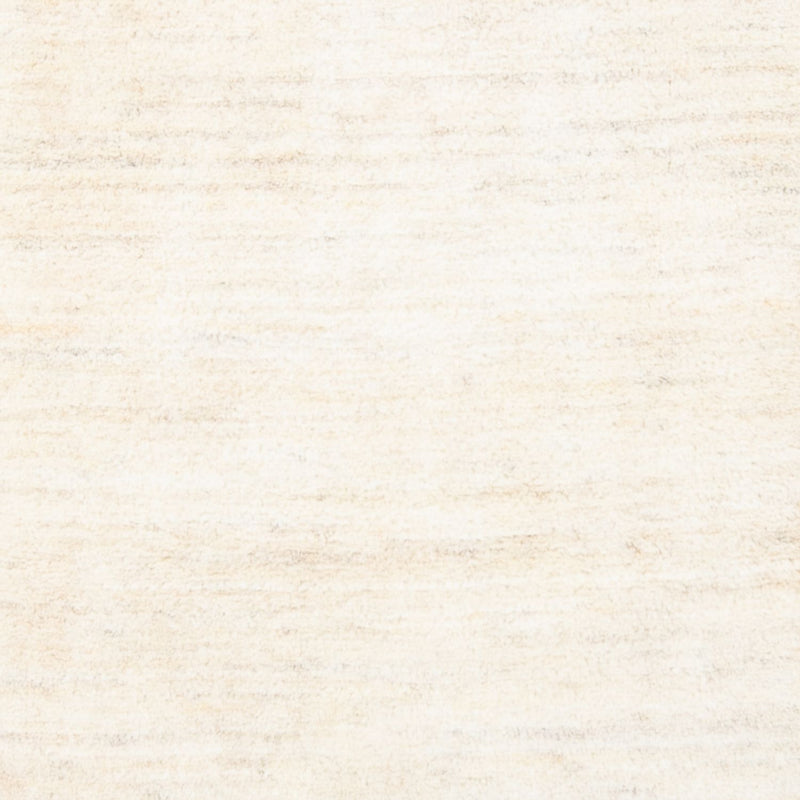 Alfombra de pasillo Alfombra Gabbeh - Persa - 245 x 79 cm - blanco natural