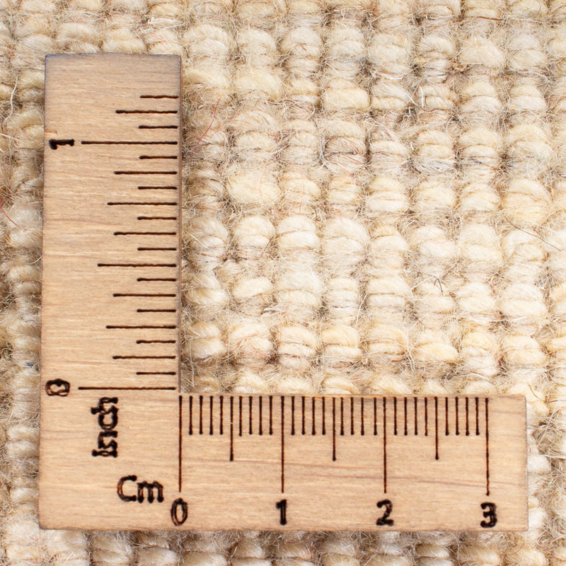 Alfombra de pasillo Alfombra Gabbeh - Persa - 245 x 79 cm - blanco natural
