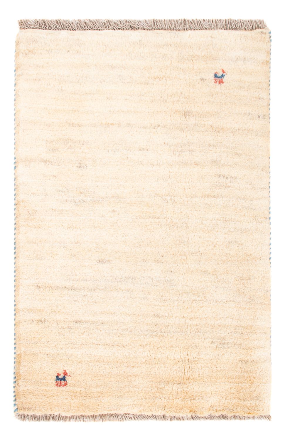Alfombra Gabbeh - Persa - 85 x 60 cm - beige claro