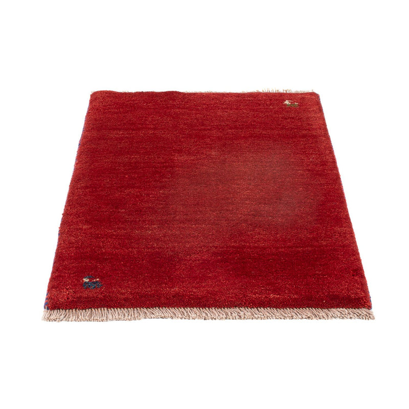 Alfombra Gabbeh - Persa - 83 x 63 cm - rojo