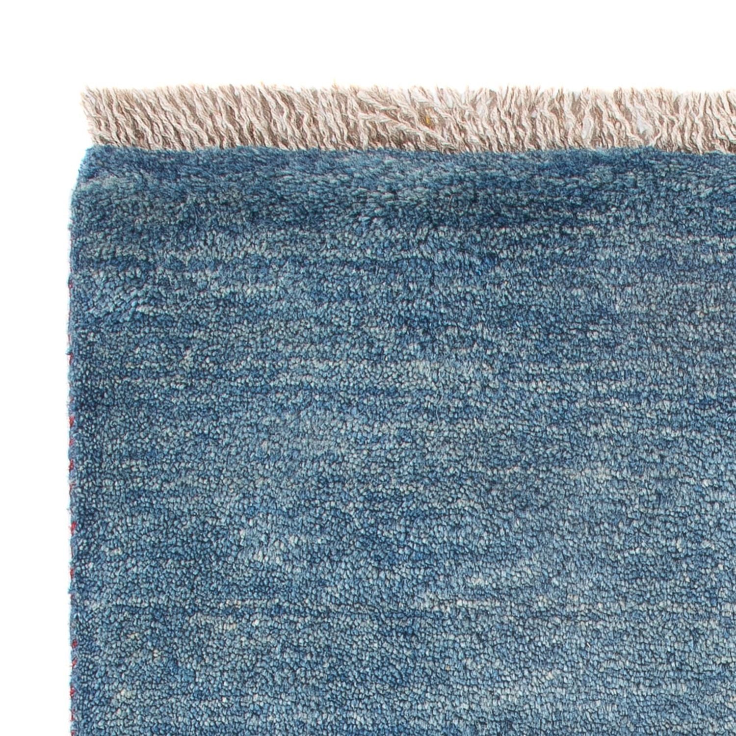 Alfombra Gabbeh - Persa - 84 x 60 cm - azul marino