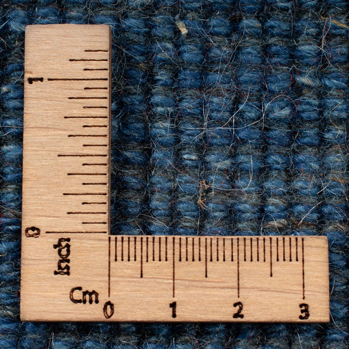 Alfombra Gabbeh - Persa - 84 x 60 cm - azul marino