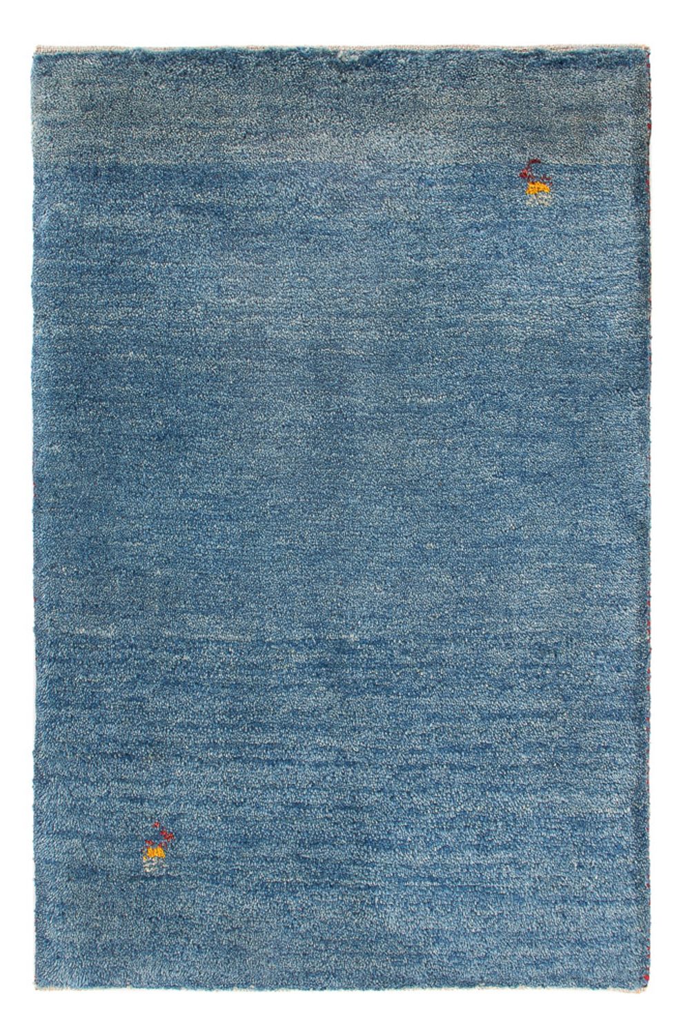 Alfombra Gabbeh - Persa - 88 x 62 cm - azul marino