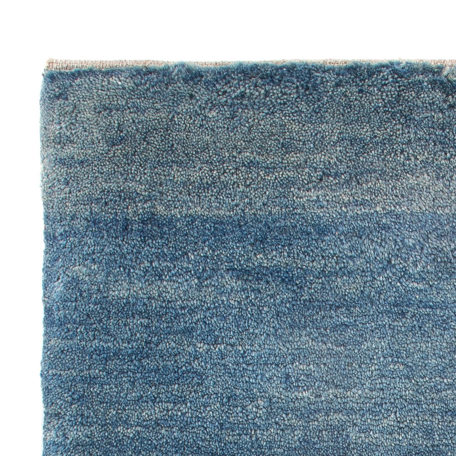Alfombra Gabbeh - Persa - 88 x 62 cm - azul marino