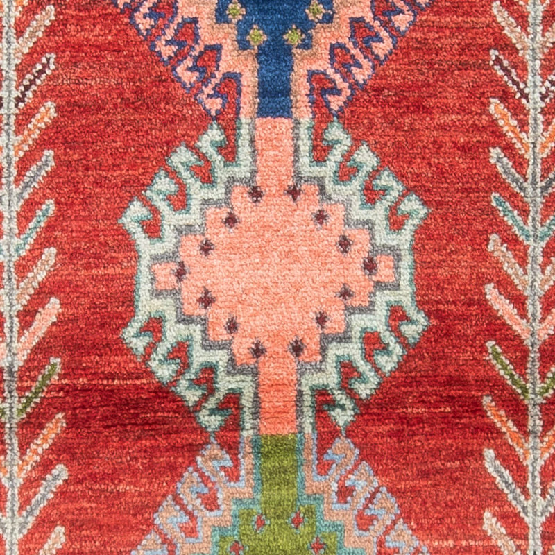 Alfombra Gabbeh - Persa - 149 x 94 cm - rojo