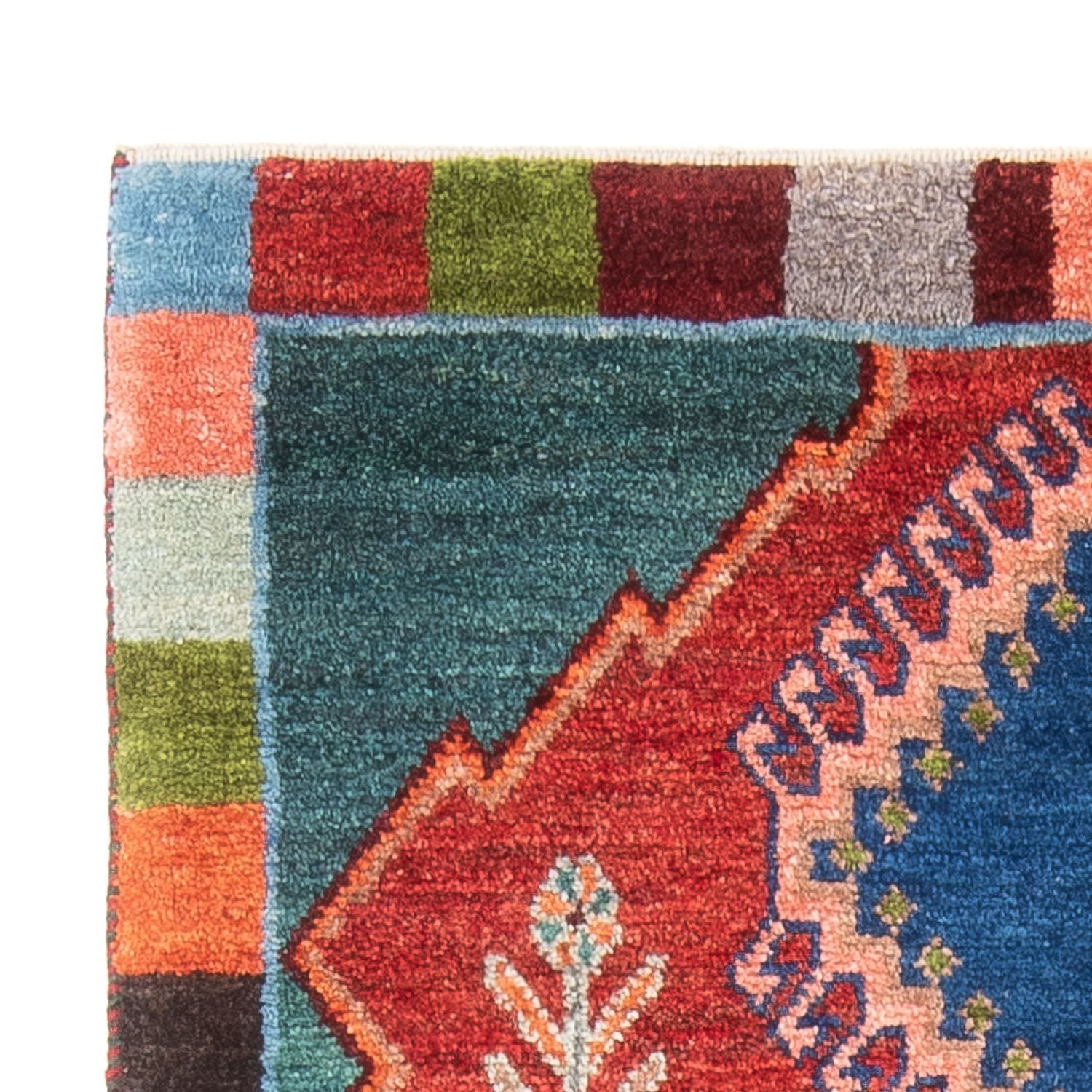 Alfombra Gabbeh - Persa - 149 x 94 cm - rojo