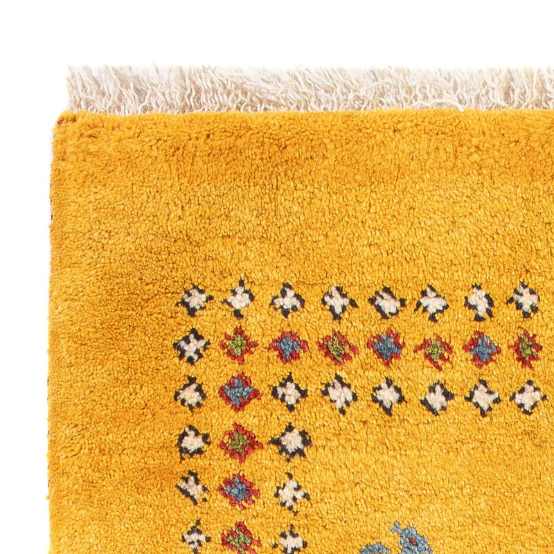 Alfombra Gabbeh - Persa - 84 x 62 cm - oro