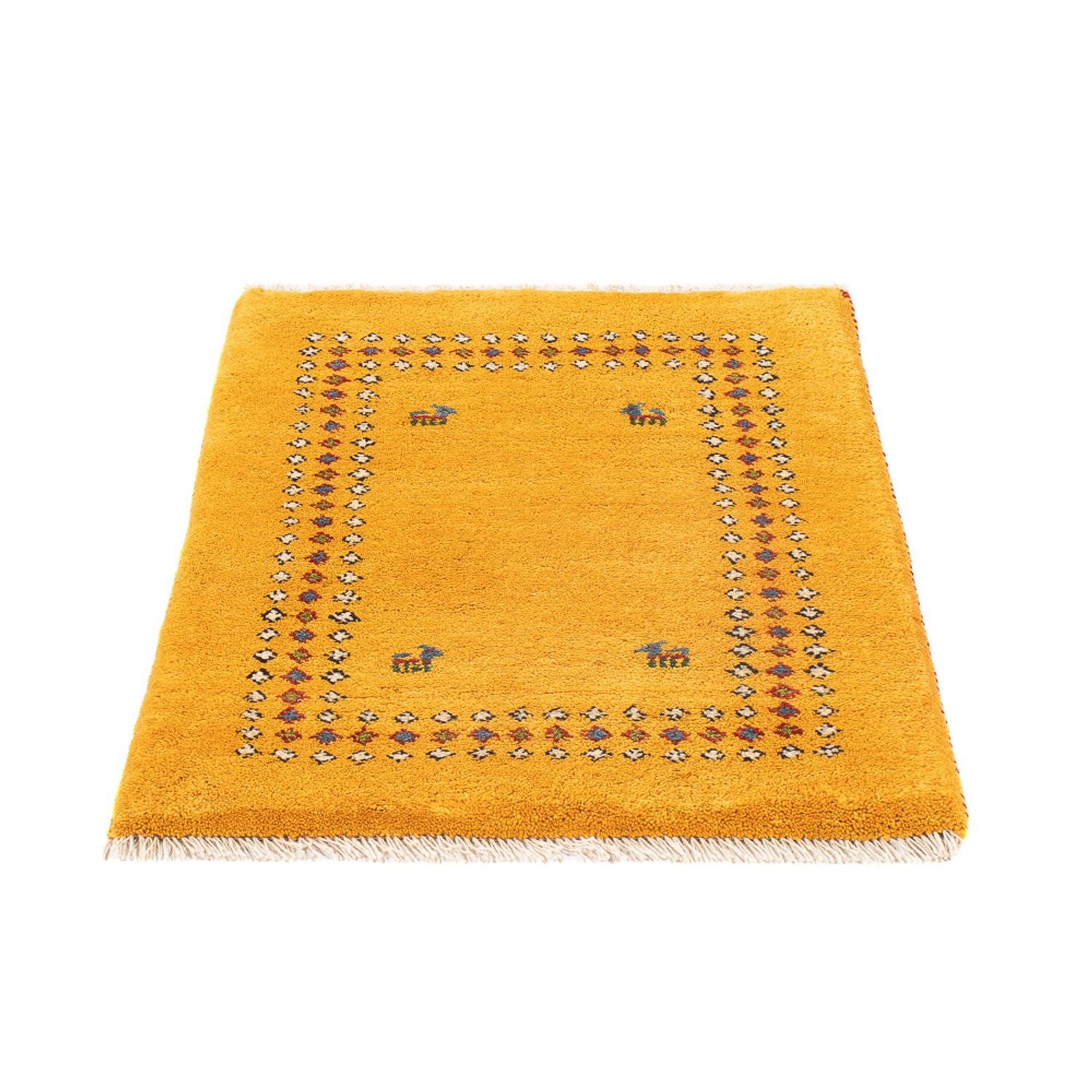 Alfombra Gabbeh - Persa - 84 x 62 cm - oro