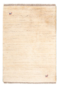 Alfombra Gabbeh - Persa - 86 x 60 cm - beige claro