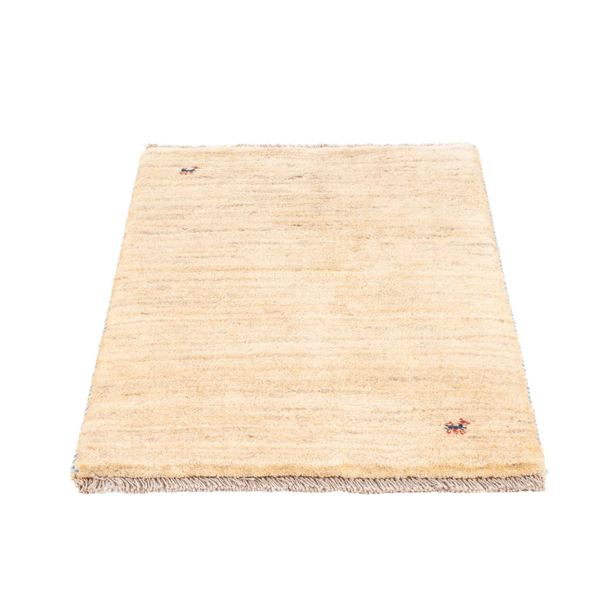 Alfombra Gabbeh - Persa - 86 x 60 cm - beige claro