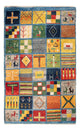 Gabbeh persa Alfombra 98x61cm - Perserteppich Wollteppich