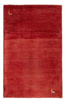 Alfombra Gabbeh - Persa - 90 x 62 cm - rojo