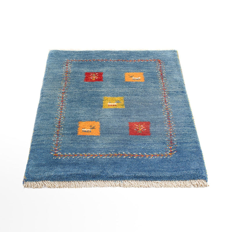 Alfombra Gabbeh - Persa - 87 x 59 cm - multicolor