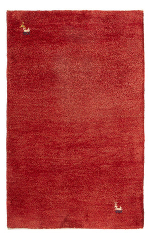 Alfombra Gabbeh - Persa - 90 x 60 cm - rojo