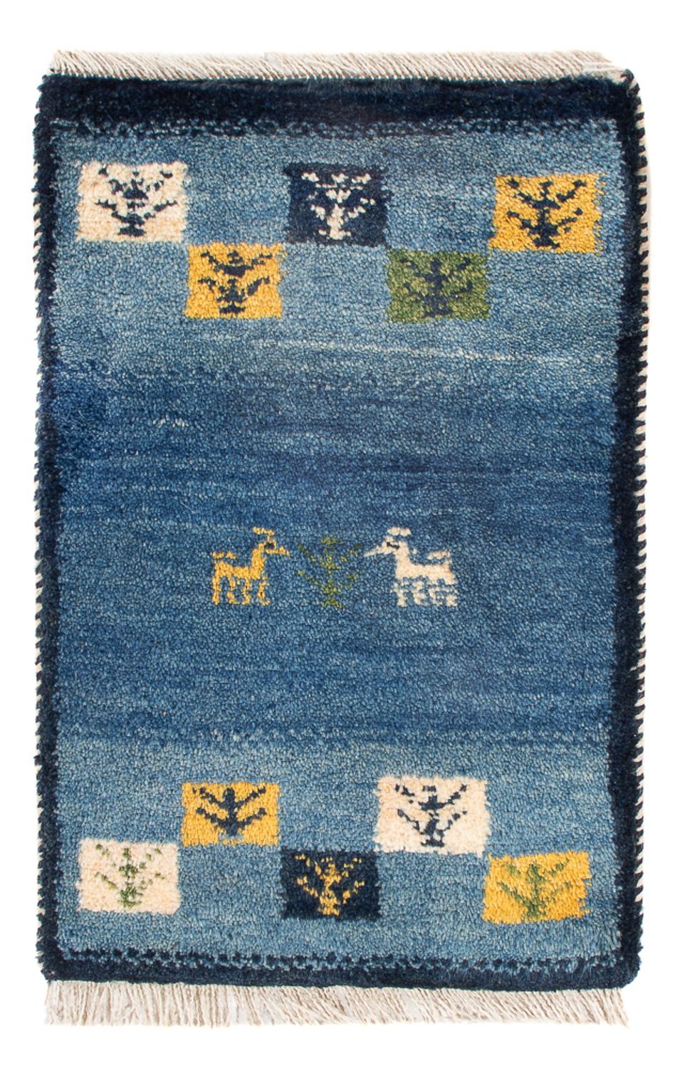 Alfombra Gabbeh - Persa - 60 x 40 cm - multicolor
