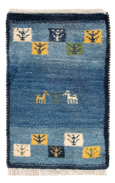 Alfombra Gabbeh persa 40x60cm - Alfombra persa de lana - multicolor