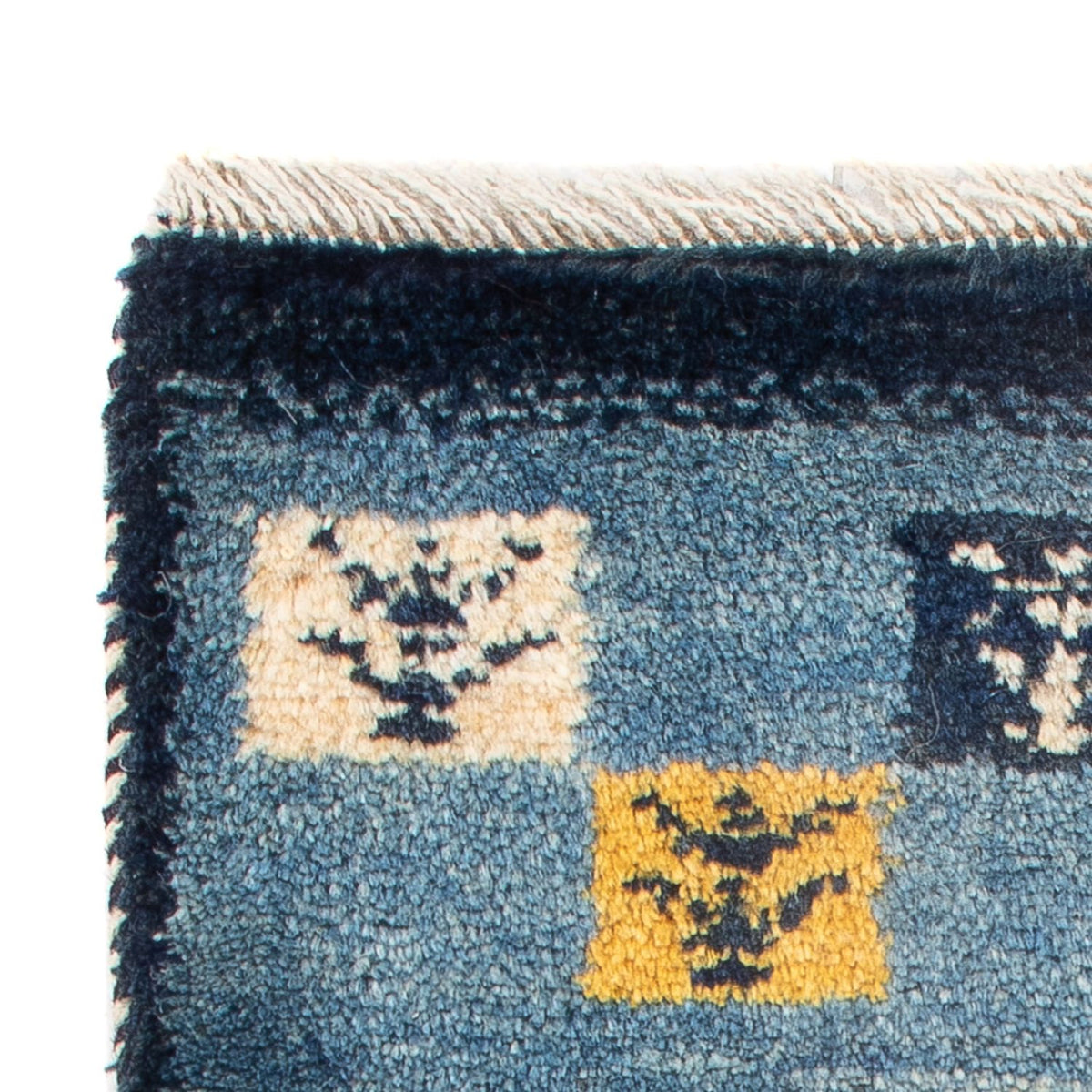 Gabbeh persa Alfombra 40x60cm - Perserteppich Wollteppich