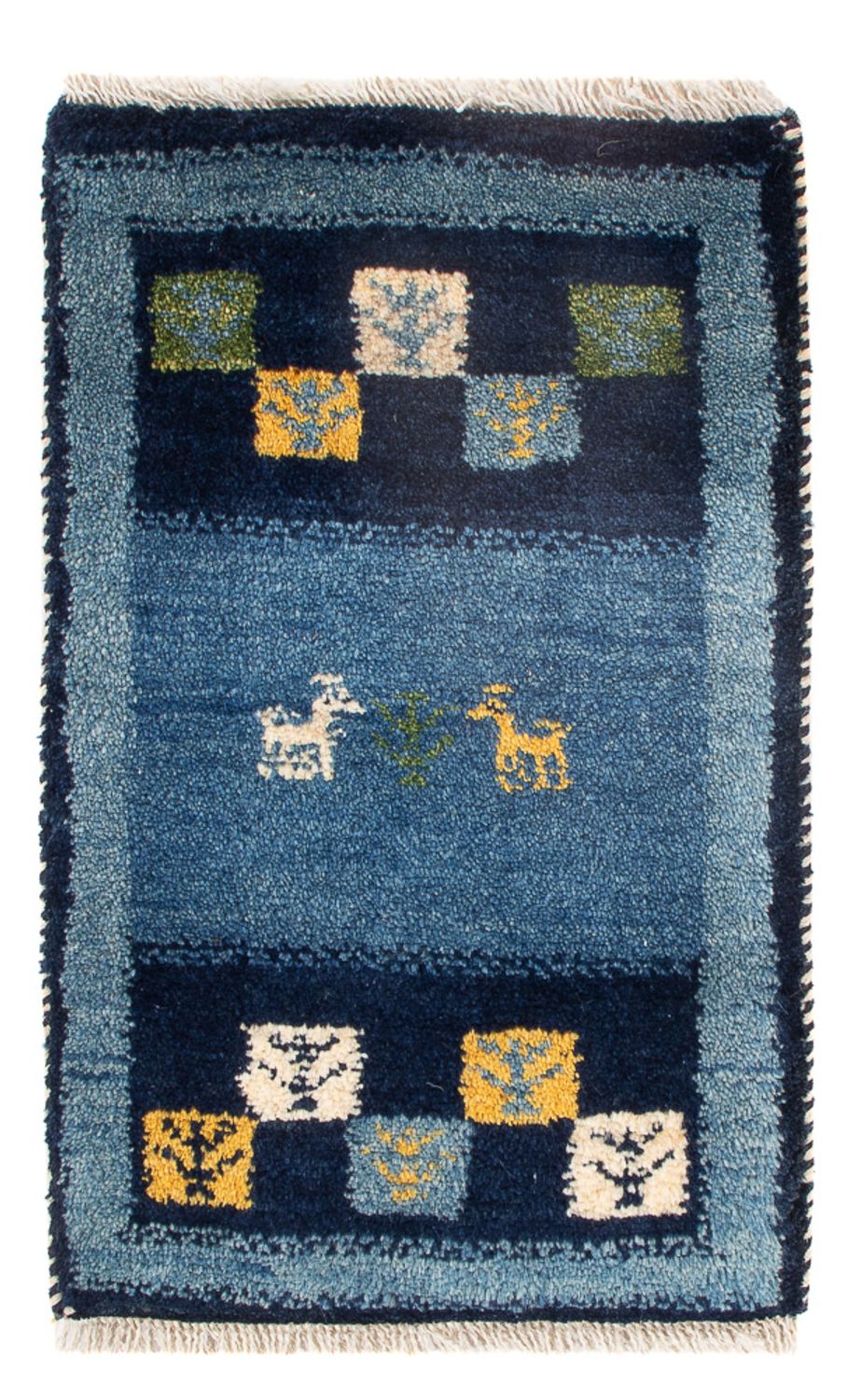 Alfombra Gabbeh - Persa - 60 x 40 cm - multicolor