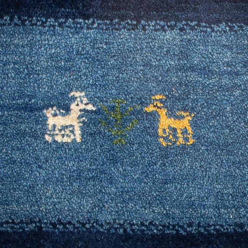 Alfombra Gabbeh - Persa - 60 x 40 cm - multicolor