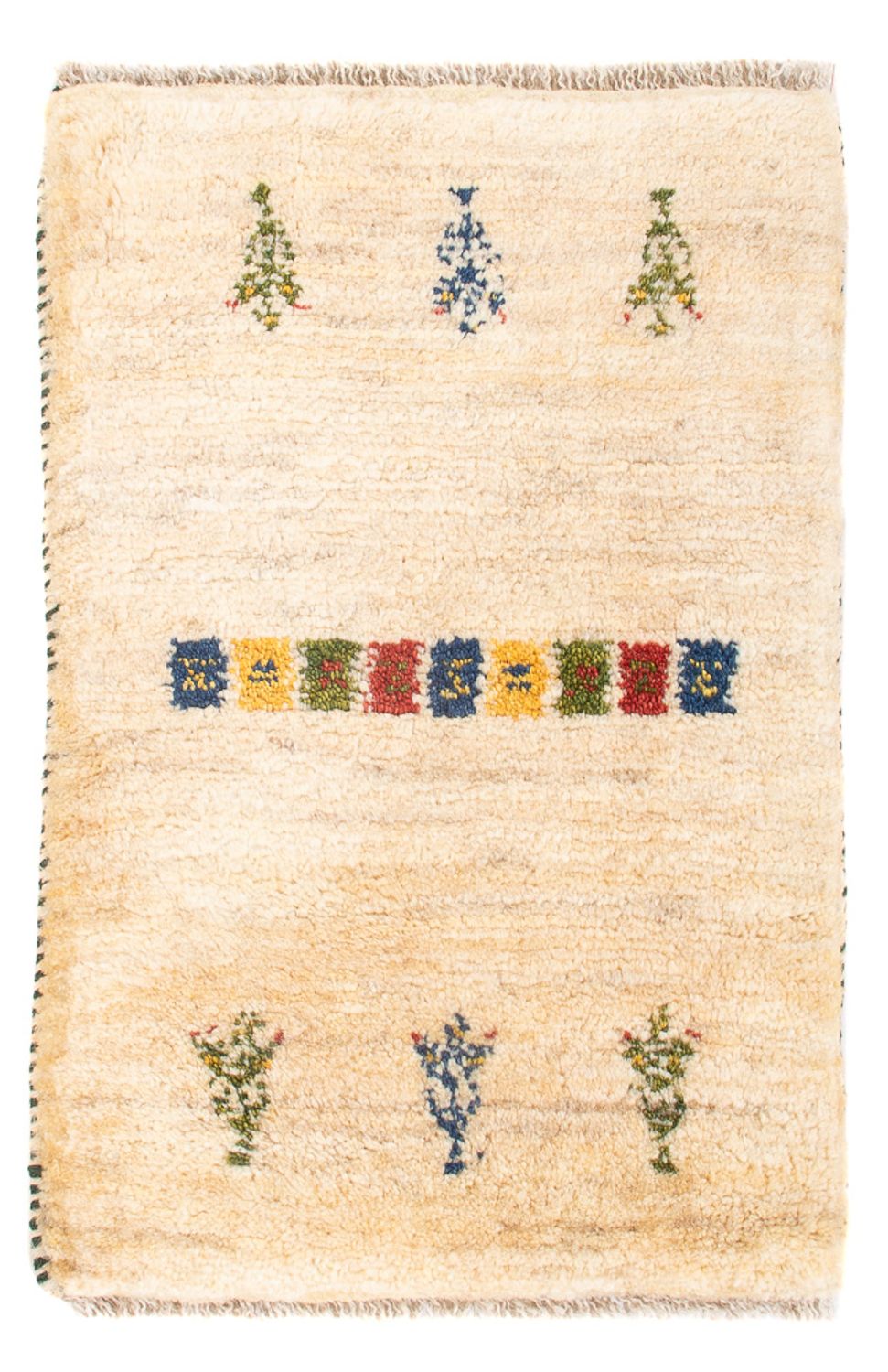 Alfombra Gabbeh - Persa - 60 x 40 cm - multicolor