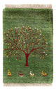 Gabbeh persa Alfombra 40x60cm - Perserteppich Wollteppich