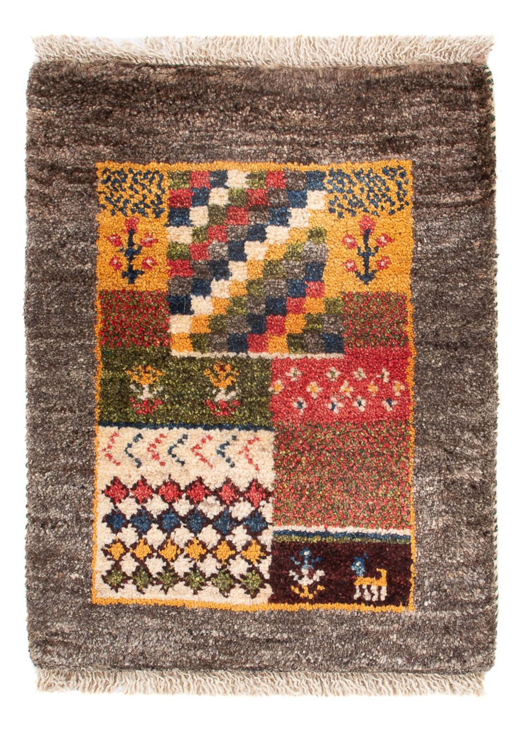 Alfombra Gabbeh - Persa - 60 x 40 cm - multicolor