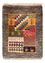 Alfombra Gabbeh - Persa - 60 x 40 cm - multicolor