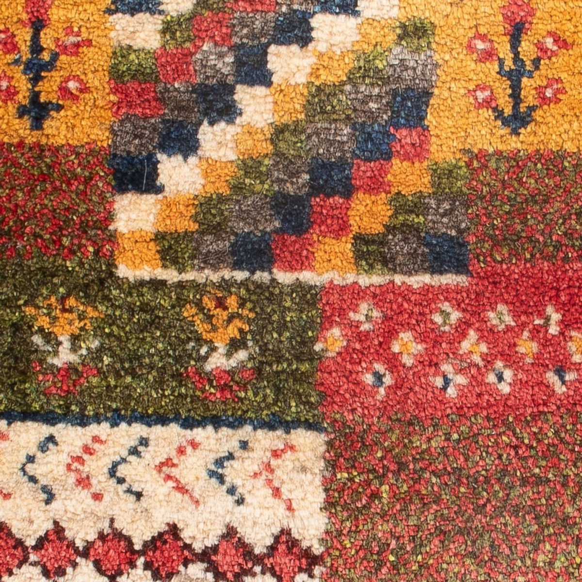 Alfombra Gabbeh - Persa - 60 x 40 cm - multicolor