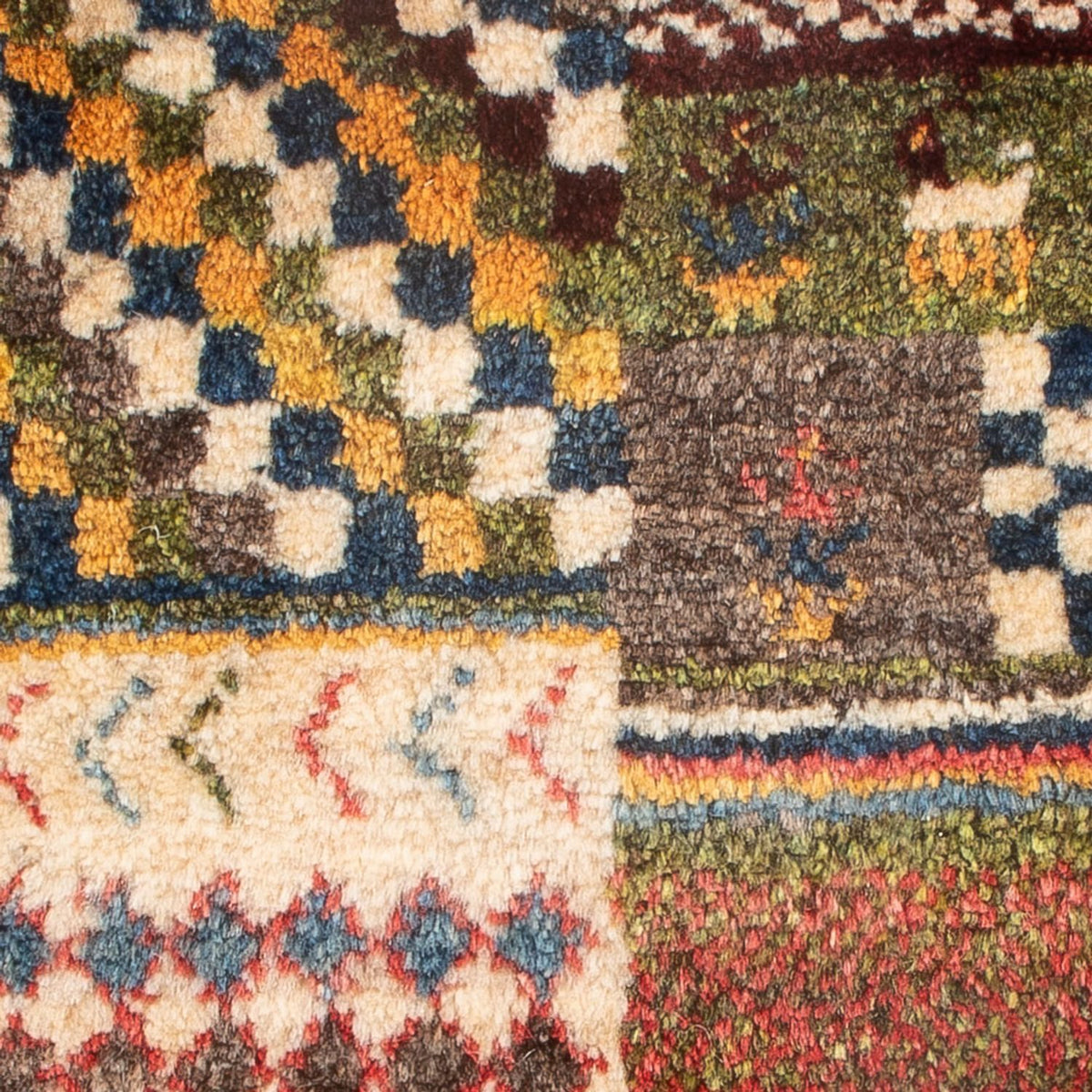 Alfombra Gabbeh - Persa - 60 x 40 cm - multicolor