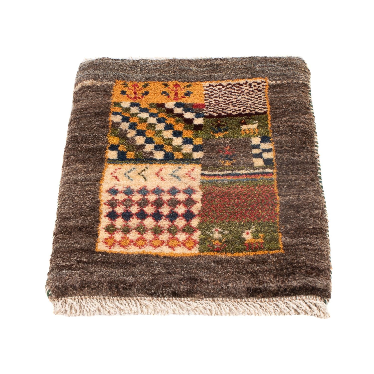 Alfombra Gabbeh - Persa - 60 x 40 cm - multicolor