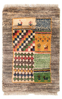 Alfombra Gabbeh - Persa - 60 x 40 cm - multicolor