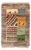 Alfombra Gabbeh - Persa - 60 x 40 cm - multicolor