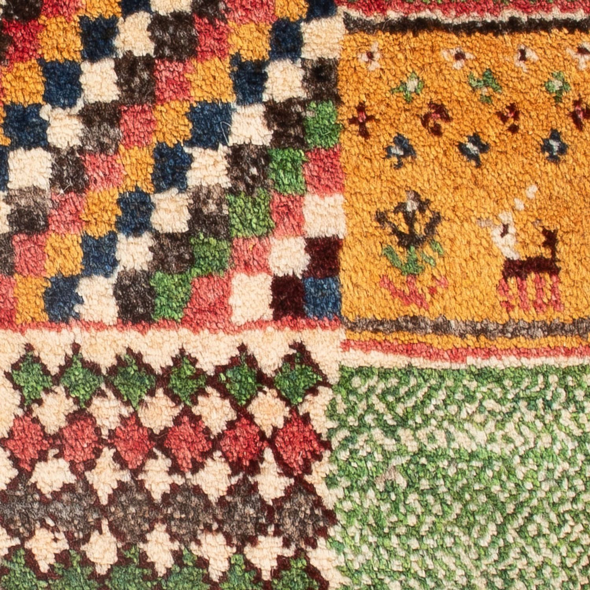 Alfombra Gabbeh - Persa - 60 x 40 cm - multicolor