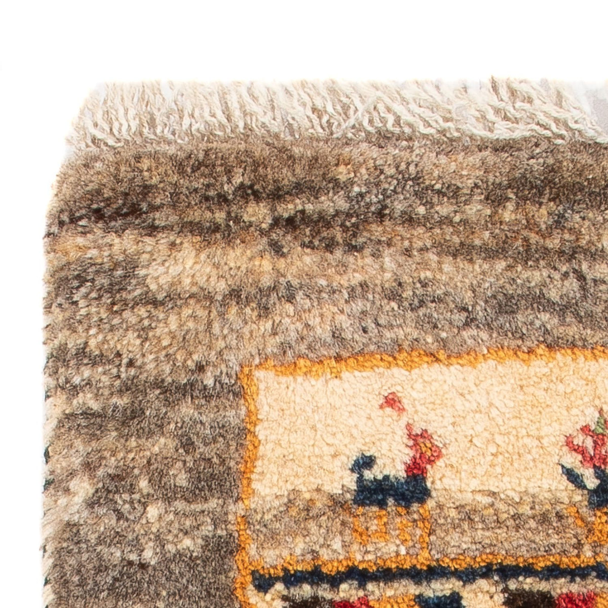 Gabbeh persa Alfombra 40x60cm - Perserteppich Wollteppich