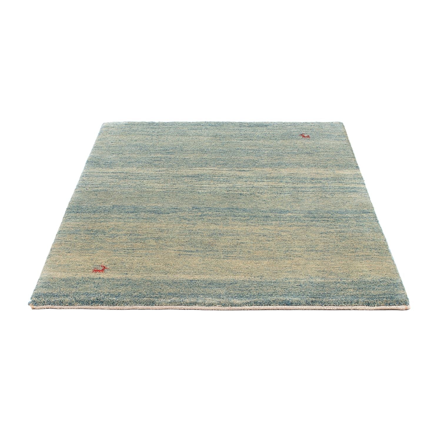 Alfombra Gabbeh - Persa - 153 x 102 cm - azul claro
