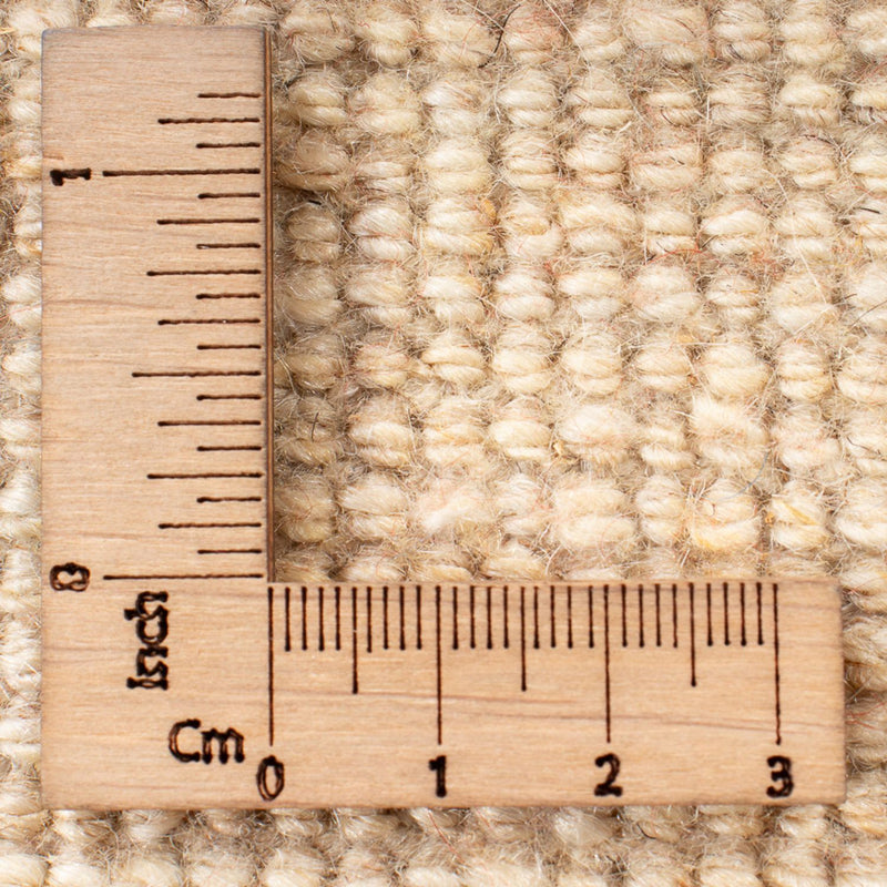 Alfombra Gabbeh - Persa - 152 x 98 cm - blanco natural