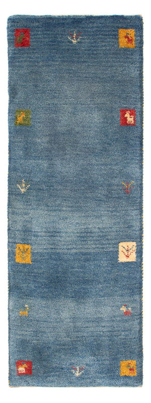 Alfombra de pasillo Alfombra Gabbeh - Persa - 136 x 52 cm - multicolor
