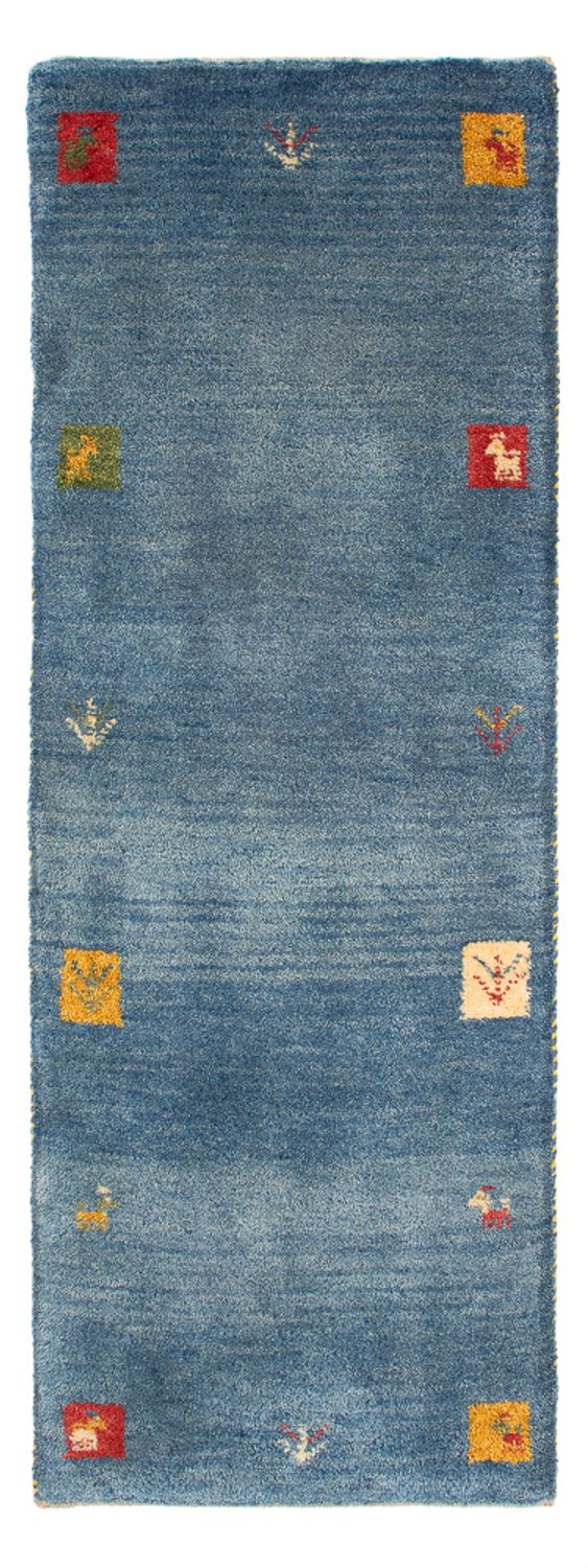 Alfombra de pasillo Alfombra Gabbeh - Persa - 136 x 52 cm - multicolor