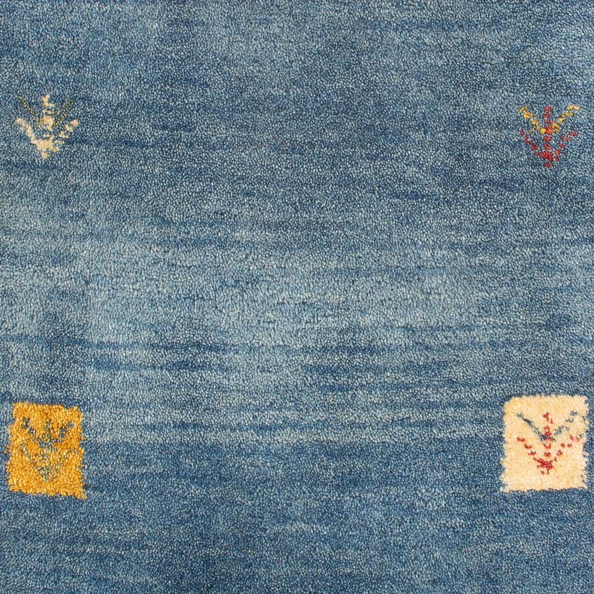 Alfombra de pasillo Alfombra Gabbeh - Persa - 136 x 52 cm - multicolor