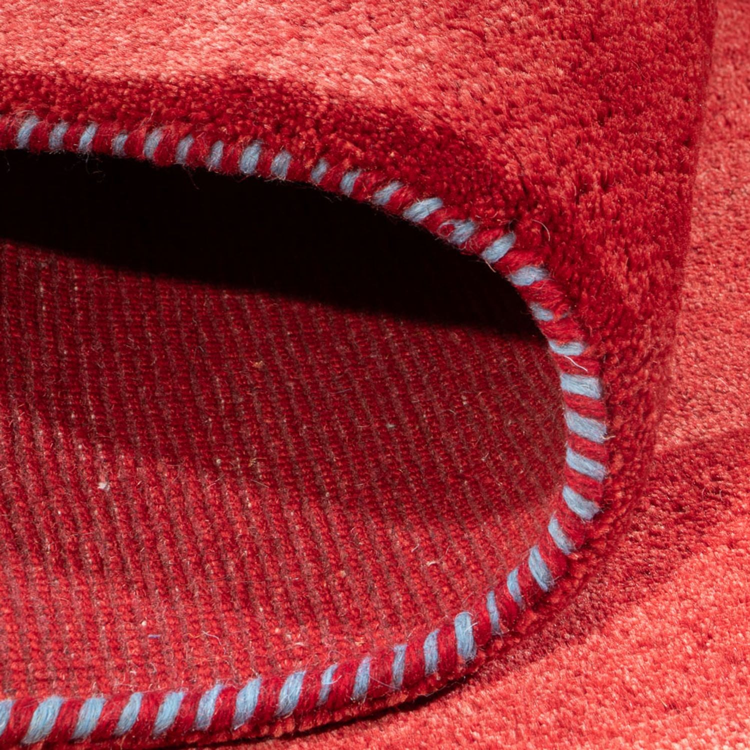 Alfombra Gabbeh - Persa - 206 x 158 cm - rojo