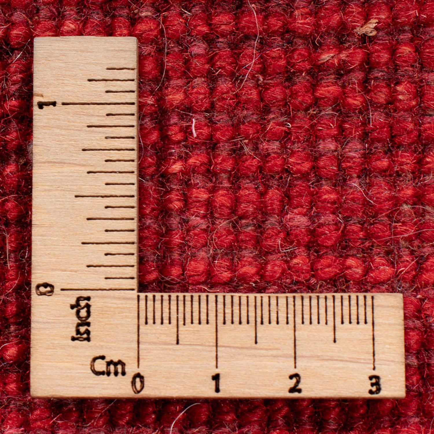 Alfombra Gabbeh - Persa - 206 x 158 cm - rojo