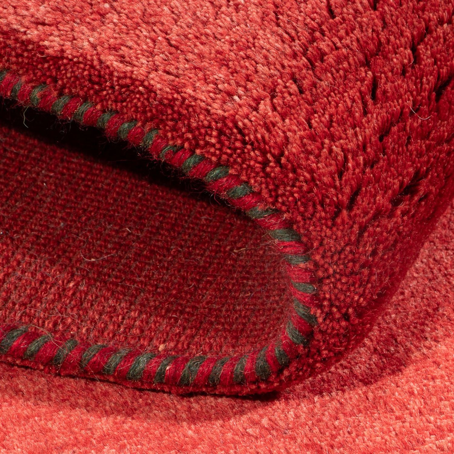 Alfombra Gabbeh - Persa - 190 x 126 cm - rojo