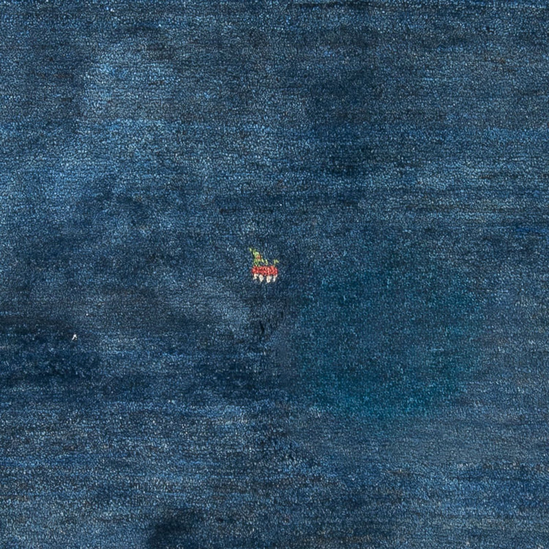 Alfombra Gabbeh - Persa - 201 x 151 cm - azul