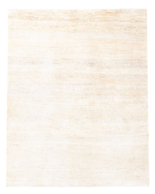 Alfombra Gabbeh - Persa - 196 x 156 cm - blanco natural