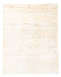 Alfombra Gabbeh - Persa - 196 x 156 cm - blanco natural