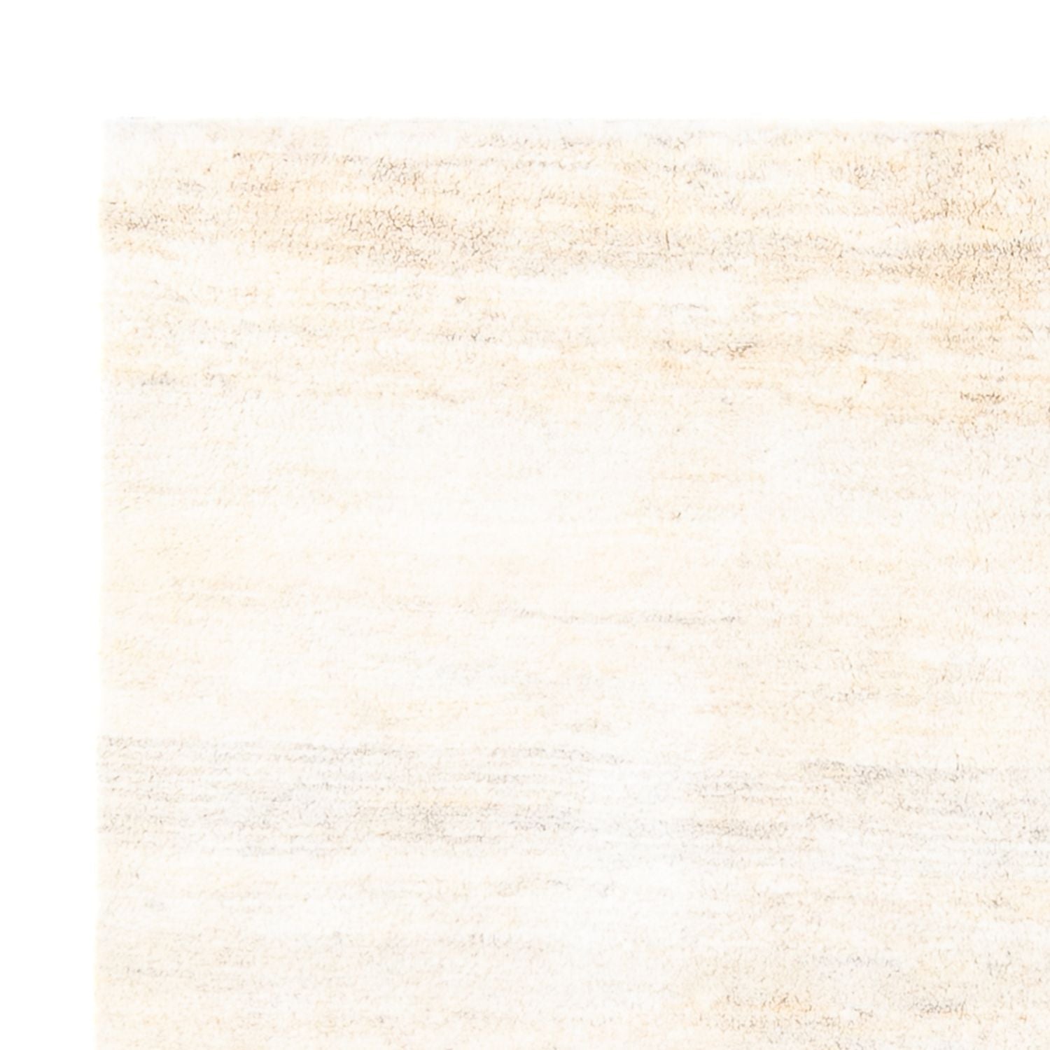 Alfombra Gabbeh - Persa - 196 x 156 cm - blanco natural